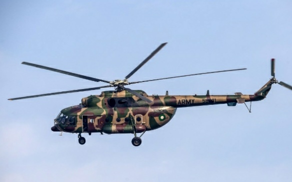 गिलगित-बाल्टिस्तान में पाकिस्तानी सैन्य हेलीकॉप्टर दुर्घटनाग्रस्त, 4 की मौत